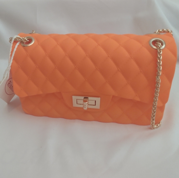 Orange Jelly Purse